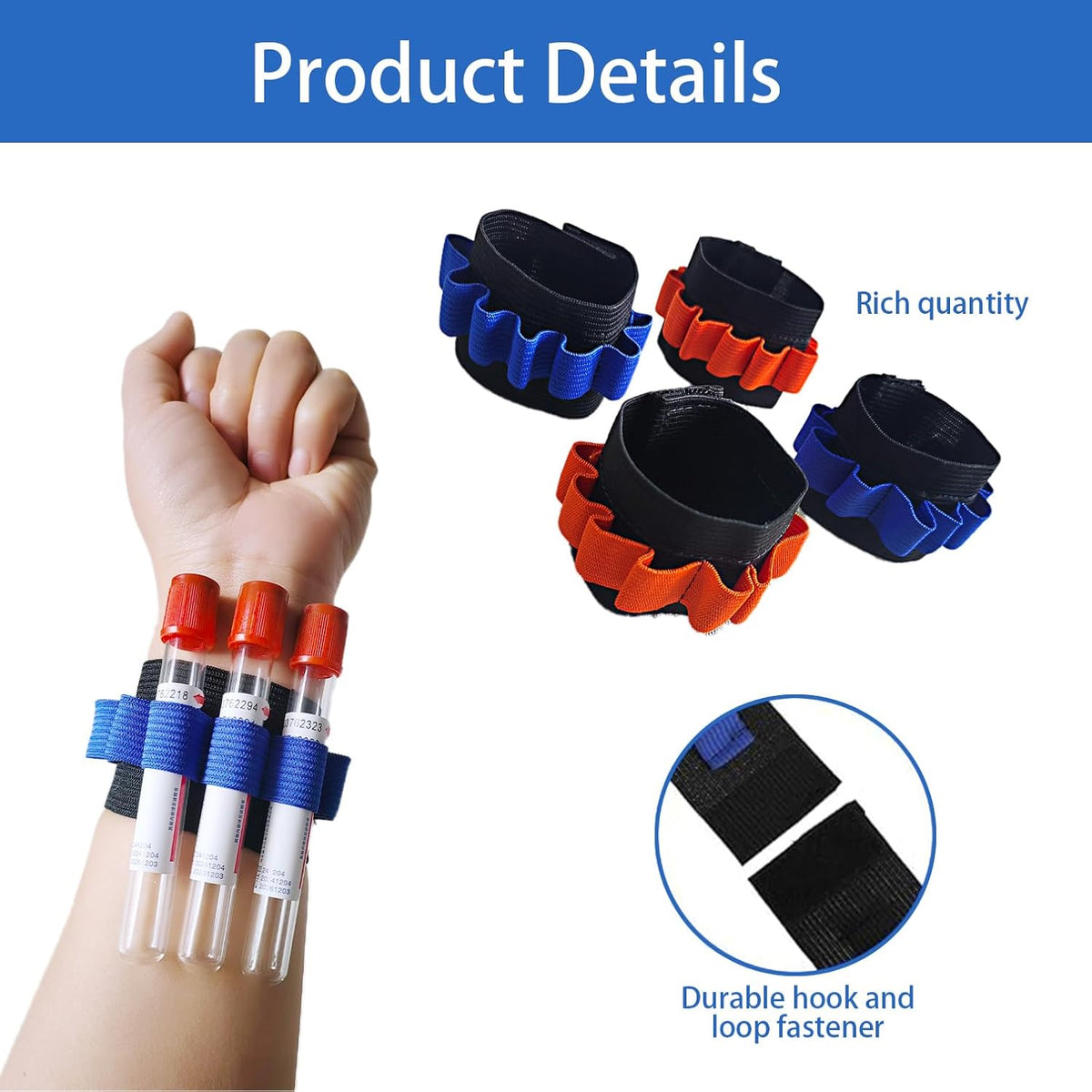Phlebotomy Tube Holder Wristband